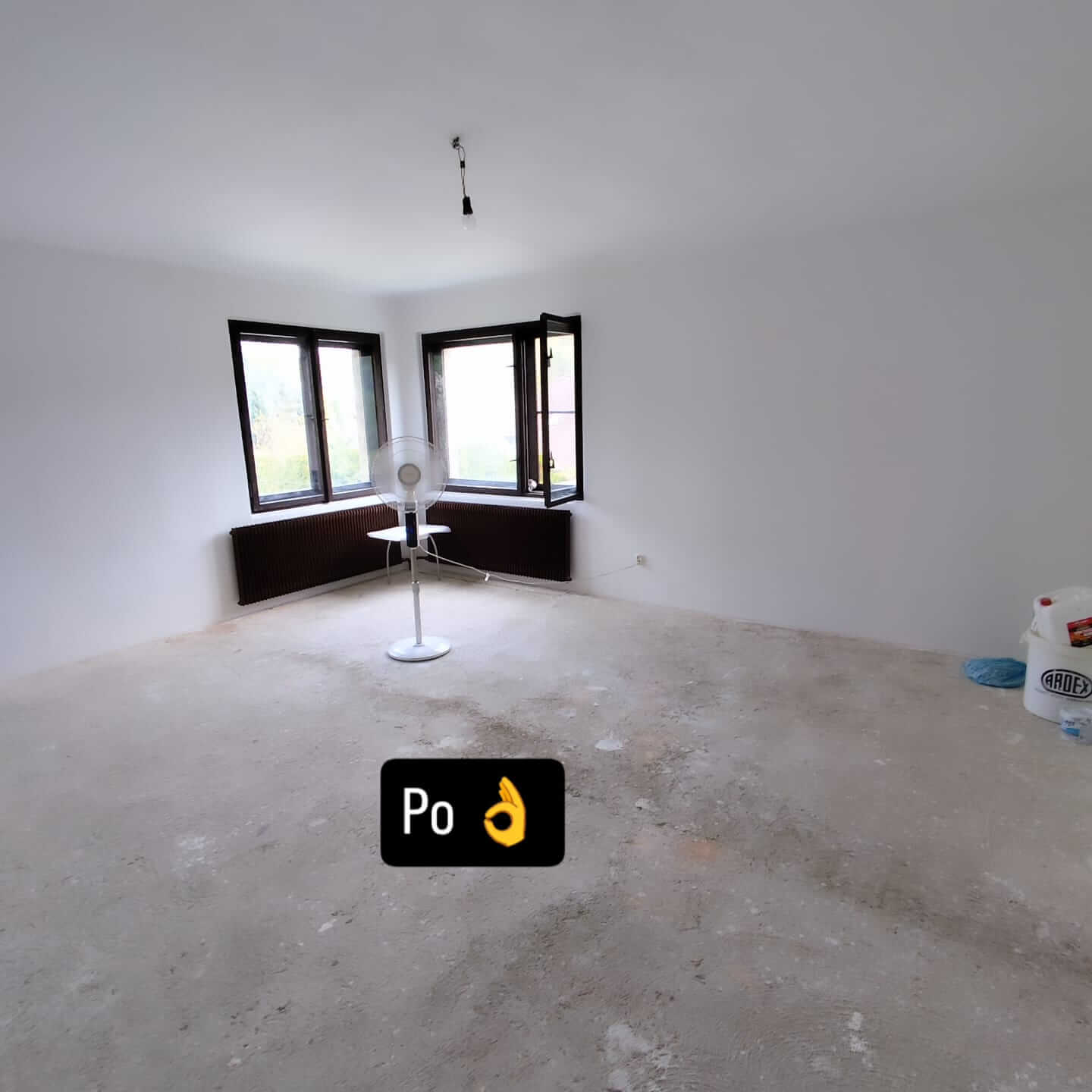 Proměna obývacího pokoje v Loděnicích u Prahy
